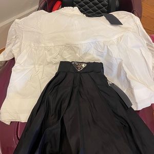 Prada skirt set